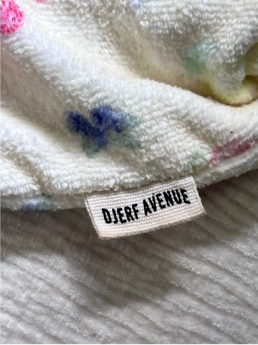 Djerf Avenue Mini Terry Pouch Fruit New